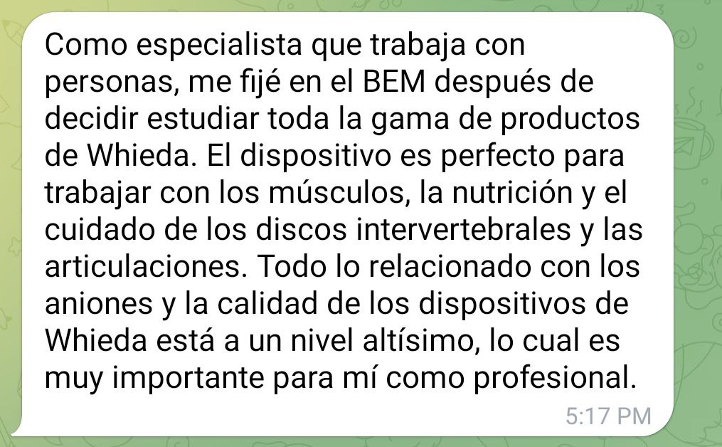 La reseña del profesional sobre BEM