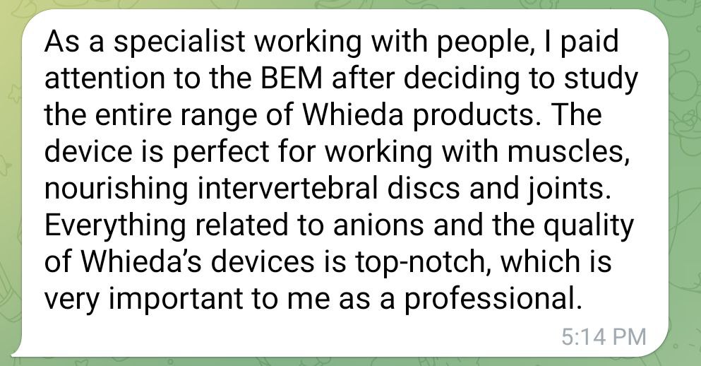 Professional recommends BEM