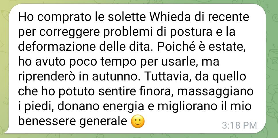 Un grande aiuto per i piedi piatti con le solette Whieda